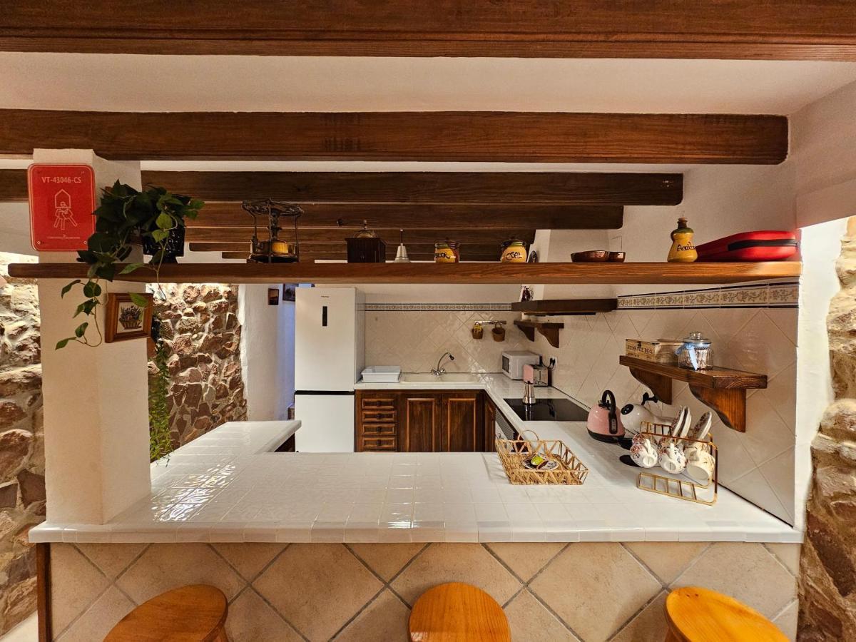 Casa Turistica Torreon De Villafames Vilafamés Eksteriør billede