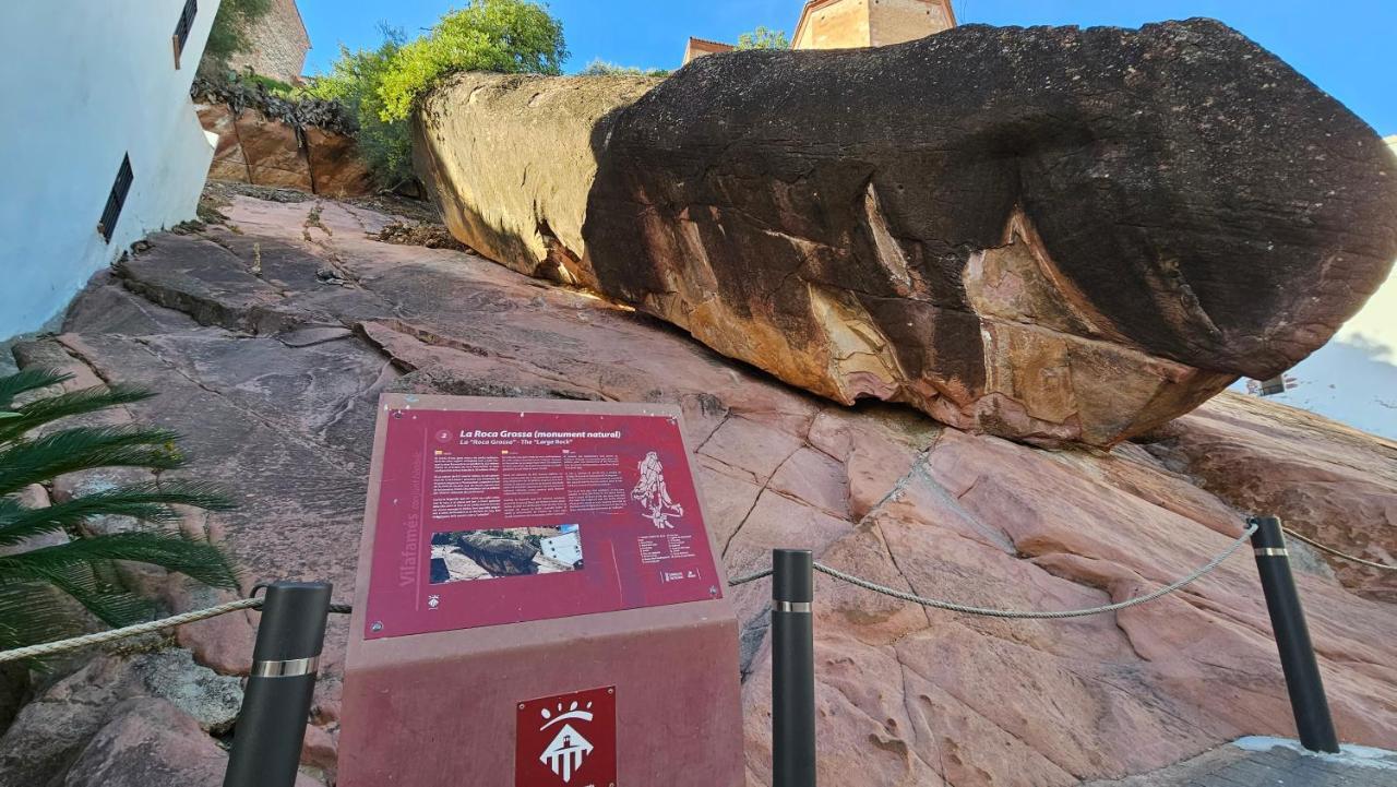 Casa Turistica Torreon De Villafames Vilafamés Eksteriør billede